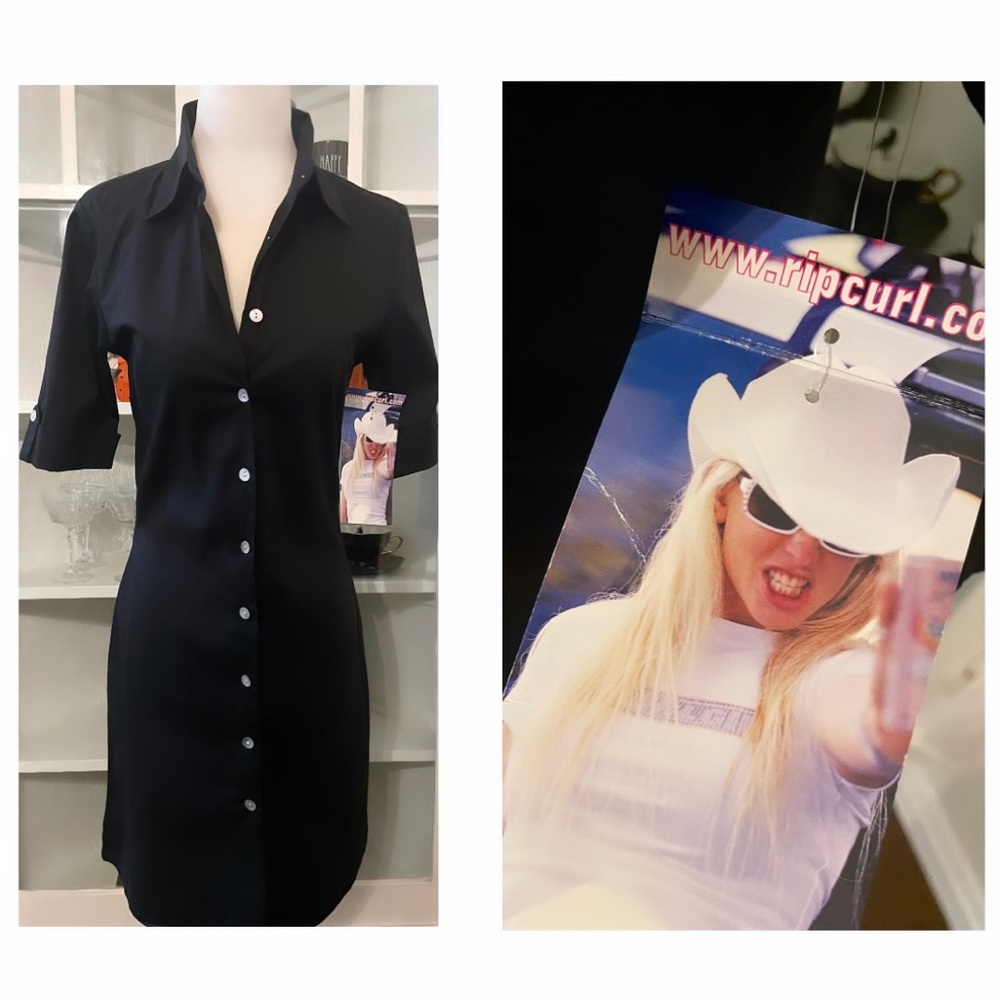 Vintage RipCurl Shirt Dress